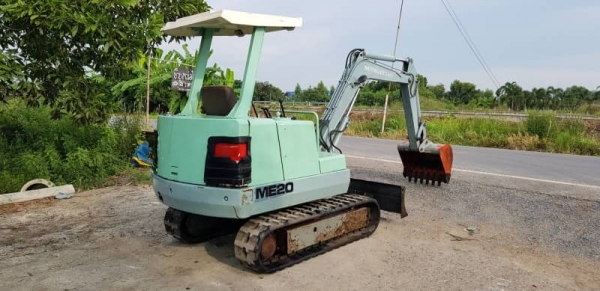 ขายด่วนรถแบคโฮมิสูบิชีMS20รุ่นยอดนิยมเต่ากระต่ายสวยๆเครื่องK3E84เครื่องดีปั่มแรงรถนอกเพิ่งนำเข้ามาใหม่ยังไม่เคยใช้งานในเมืองไทยเลย