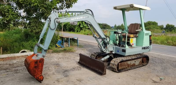 ขายด่วนรถแบคโฮมิสูบิชีMS20รุ่นยอดนิยมเต่ากระต่ายสวยๆเครื่องK3E84เครื่องดีปั่มแรงรถนอกเพิ่งนำเข้ามาใหม่ยังไม่เคยใช้งานในเมืองไทยเลย