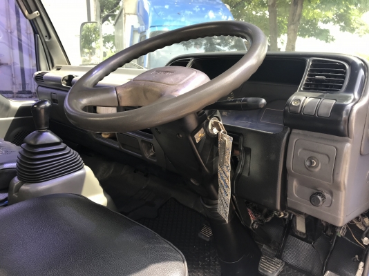 ขายรถ6ล้อISUZU NQR140แรงโทโบ หัวน้ำเงินไฟทับทิมแท้ ยูโร2จดปี47 ตู้แห้งประตู10บานยาว5.60เมตร