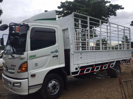 ขายรถHINO MEGA 175แรง ปี56 ยาว5.50เมตร ราคา930,000 090-8588220 093-3258446 098-4610380 ดูประกาศทั้งห