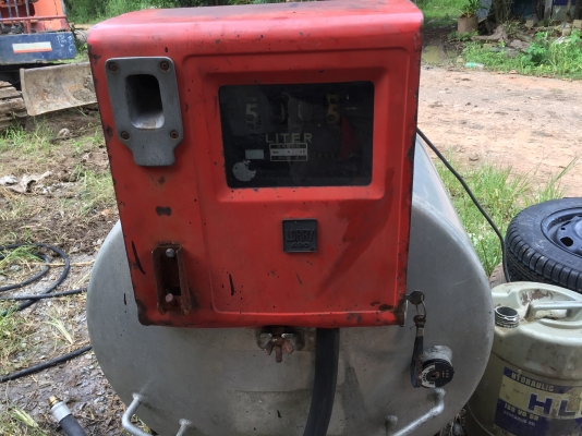 ขายถังนำ้มันแบบมีหัวจ่าย400ลิตร เก่านอก พร้อมใชงาน