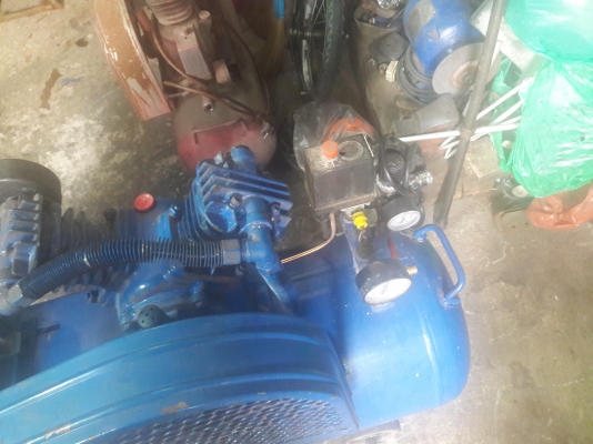 ขาย !! ปั้มลม.TIGER.ขนาด1/2แรง.64ลิตร.มอเตอร์2สาย