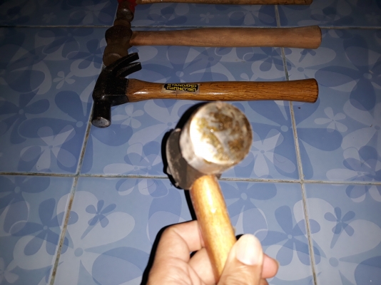 ขายค้อนเคาะ500กรัม TAPARIA MADE IN INDIA.เก่าเก็บเหล็กเหนียว