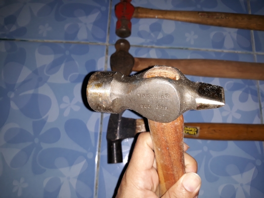 ขายค้อนเคาะ500กรัม TAPARIA MADE IN INDIA.เก่าเก็บเหล็กเหนียว