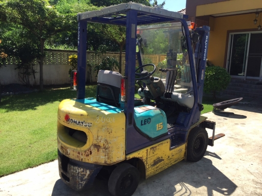 รถโฟล์กลิฟท์ KOMATSU FG15T-16 เก่าญี่ปุ่น รถโฟล์กลิฟท์ KOMATSU FG15T-16 เก่าญี่ปุ่น