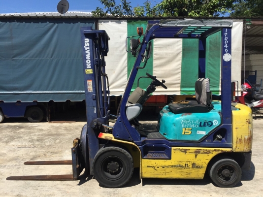 รถโฟล์กลิฟท์ KOMATSU FG15T-16 เก่าญี่ปุ่น รถโฟล์กลิฟท์ KOMATSU FG15T-16 เก่าญี่ปุ่น