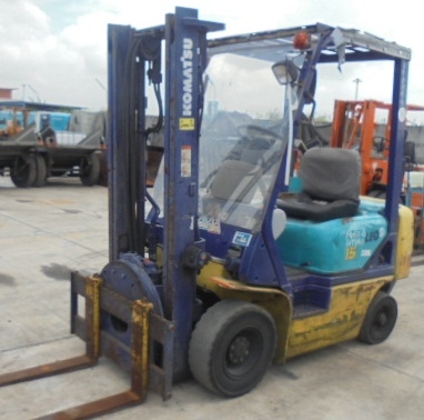 รถโฟล์กลิฟท์ KOMATSU FG15T-16 เก่าญี่ปุ่น