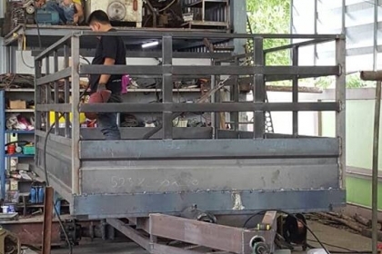 ต้องการขายเทรนเลอร์พ่วงรถไถ มีแบบดั้มและแบบไม่ดั้ม เพลาเดียว  หรือรับทำตามแบบได้