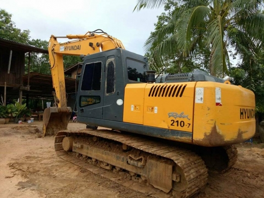 ขาย!! >>> Hyundai 210 รุ่น 7 6,000 ชั่วโมง 1,240,000 บาท เล่มทะเบียนพร้อม <<<