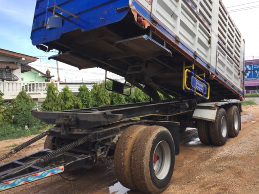 ฝากขายรถพ่วง DECA 360แรง ปลายปี 56 ดั้มพ์เกษตร ใส่ของได้ 30ตัน700กก. สภาพเดิมๆ