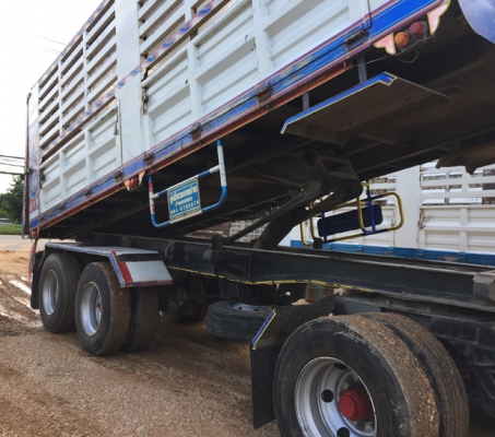 ฝากขายรถพ่วง DECA 360แรง ปลายปี 56 ดั้มพ์เกษตร ใส่ของได้ 30ตัน700กก. สภาพเดิมๆ