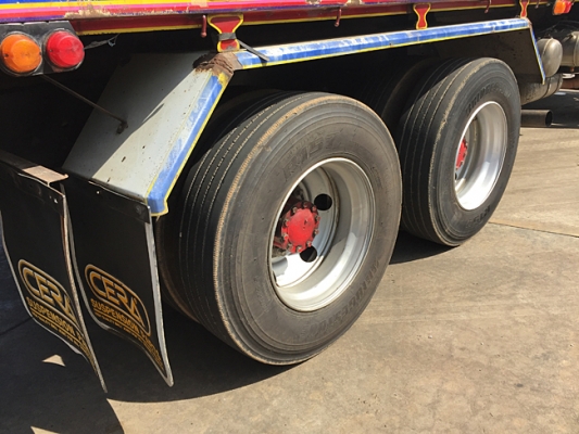 ฝากขายรถพ่วง DECA 360แรง ปลายปี 56 ดั้มพ์เกษตร ใส่ของได้ 30ตัน700กก. สภาพเดิมๆ