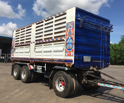 ฝากขายรถพ่วง DECA 360แรง ปลายปี 56 ดั้มพ์เกษตร ใส่ของได้ 30ตัน700กก. สภาพเดิมๆ