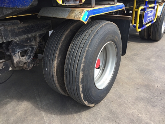 ฝากขายรถพ่วง DECA 360แรง ปลายปี 56 ดั้มพ์เกษตร ใส่ของได้ 30ตัน700กก. สภาพเดิมๆ