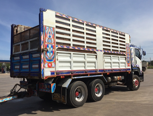 ฝากขายรถพ่วง DECA 360แรง ปลายปี 56 ดั้มพ์เกษตร ใส่ของได้ 30ตัน700กก. สภาพเดิมๆ