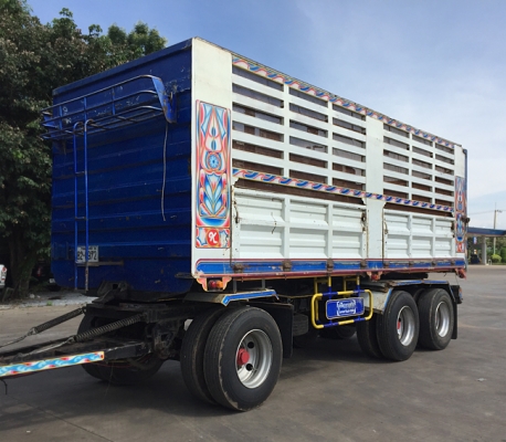 ฝากขายรถพ่วง DECA 360แรง ปลายปี 56 ดั้มพ์เกษตร ใส่ของได้ 30ตัน700กก. สภาพเดิมๆ