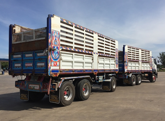 ฝากขายรถพ่วง DECA 360แรง ปลายปี 56 ดั้มพ์เกษตร ใส่ของได้ 30ตัน700กก. สภาพเดิมๆ