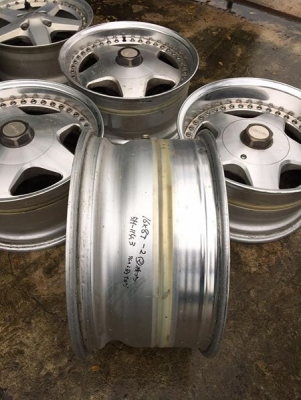 ขายล้อ WEDS 3 ชิ้นแท้ ขอบ 16x8 5รู114 ลึกๆ ประมูลญี่ปุ่น