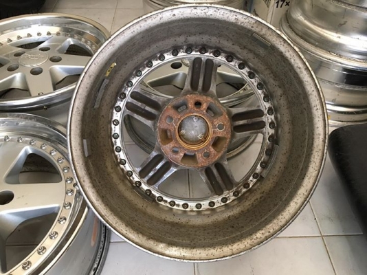 ขายล้อ WORK EQUIP 3 ชิ้นแท้16&quot; F7 R8&quot; 5/114.3 ประมูลญี่ปุ่น