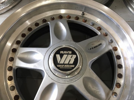 ล้อ RAYS VOLK RACING CV-PRO 3 ชิ้นแท้16&quot; F7&quot; R7.5&quot; 5รู ถูกๆประมูลญี่ปุ่น