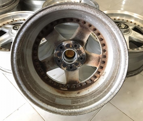 ล้อ RAYS VOLK RACING CV-PRO 3 ชิ้นแท้16&quot; F7&quot; R7.5&quot; 5รู ถูกๆประมูลญี่ปุ่น