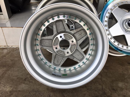 ขายล้อใหม่เก่าเก็บ WORK MADEL 3 ชิ้นแท้17&quot; F7&quot;+34 R8&quot;+35 4/114.3 ประมูลญี่ปุ่น