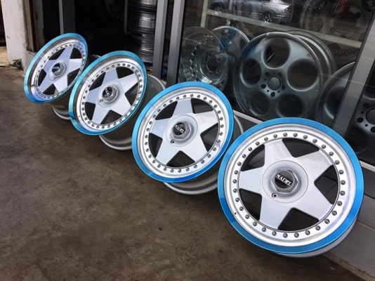 ขายล้อใหม่เก่าเก็บ WORK MADEL 3 ชิ้นแท้17" F7"+34 R8"+35 4/114.3 ประมูลญี่ปุ่น ขายล้อใหม่เก่าเก็บ WORK MADEL 3 ชิ้นแท้17" F7"+34 R8"+35 4/114.3 ประมูลญี่ปุ่น