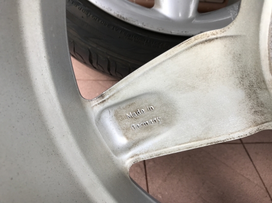 ล้อเเท้ PROJEKTZWO 18หน้า8ครึ่งหลัง10อ๊อฟ39 5รู112เก่านอกสภาพเดิมๆ