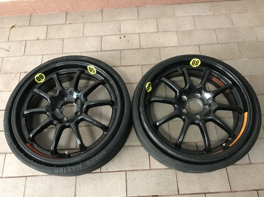 ล้อเดฟเบ้นขอบ18 เก่าญี่ปุ่นเเท้สภาพสวยๆคู่ละ