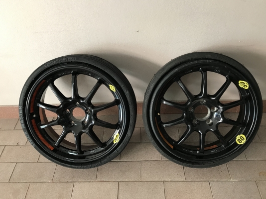 ล้อเดฟเบ้นขอบ18 เก่าญี่ปุ่นเเท้สภาพสวยๆคู่ละ