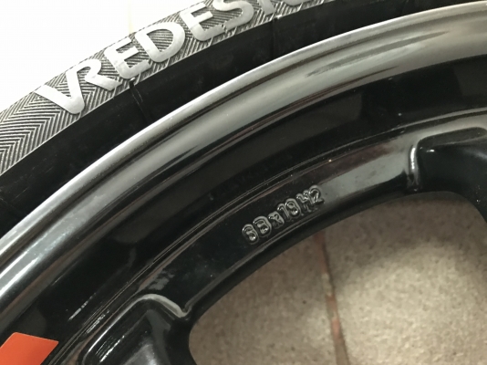 ล้อเดฟเบ้นขอบ18 เก่าญี่ปุ่นเเท้สภาพสวยๆคู่ละ