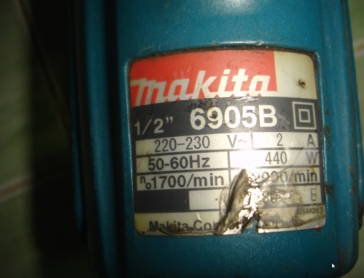 ขายบล็อคไฟฟ้า 4หุน MAKITA รุ่น 6905B