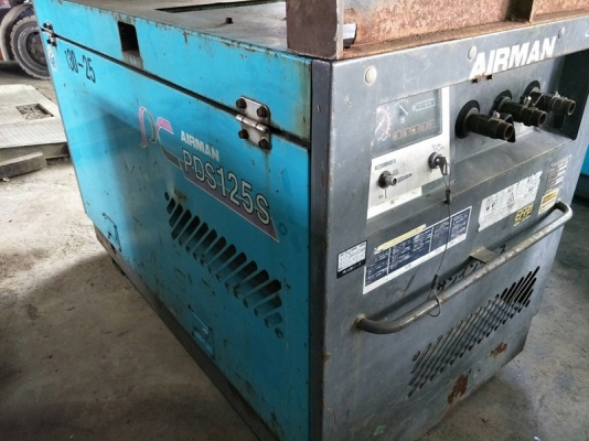 PDS125S-เครื่องปั๊มลม Airman ขนาด 7 bar 125cfm. เครื่องยนต์ Isuzu นำเข้าจากญี่ปุ่น by OEK