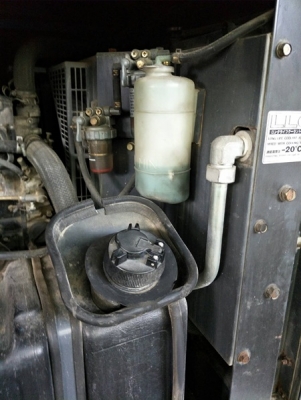 PDS125S-เครื่องปั๊มลม Airman ขนาด 7 bar 125cfm. เครื่องยนต์ Isuzu นำเข้าจากญี่ปุ่น by OEK