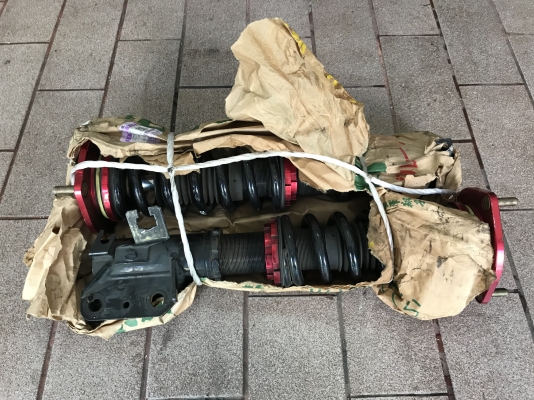 โช้คเเต่ง BLITZ ตรงรุ่น A32 ปรับเกลียวสไลดกระบอกเก่าญี่ปุ่นเเท้สภาพสวย