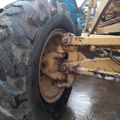 รถเกรด CAT 120G (4สูบเทอร์โบ) ใบมีด12ฟุต รถสวยเดิมๆพร้อมใช้งาน เอกสารอินวอยซ์