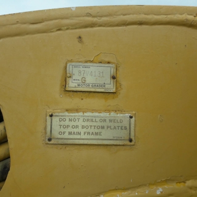 รถเกรด CAT 120G (4สูบเทอร์โบ) ใบมีด12ฟุต รถสวยเดิมๆพร้อมใช้งาน เอกสารอินวอยซ์