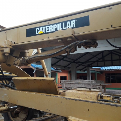 รถเกรด CAT 120G (4สูบเทอร์โบ) ใบมีด12ฟุต รถสวยเดิมๆพร้อมใช้งาน เอกสารอินวอยซ์