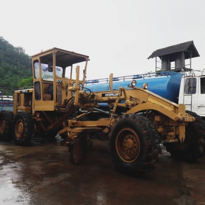 รถเกรด CAT 120G (4สูบเทอร์โบ) ใบมีด12ฟุต รถสวยเดิมๆพร้อมใช้งาน เอกสารอินวอยซ์