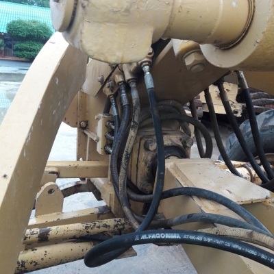 รถเกรด CAT 120G (4สูบเทอร์โบ) ใบมีด12ฟุต รถสวยเดิมๆพร้อมใช้งาน เอกสารอินวอยซ์