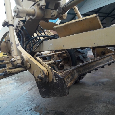 รถเกรด CAT 120G (4สูบเทอร์โบ) ใบมีด12ฟุต รถสวยเดิมๆพร้อมใช้งาน เอกสารอินวอยซ์