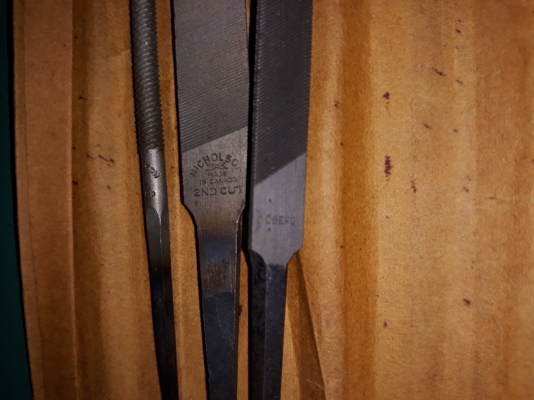 ขายชุดตะไบท้องปลิง กลม สามเหลี่ยม Nicolson made in canada.&amp; Obeg sweden.