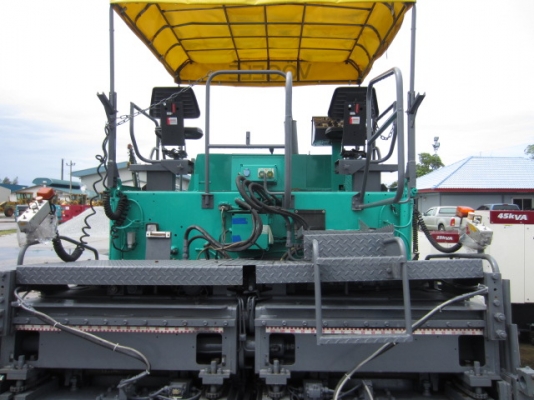 รถปูยางล้อแทรก VOGELE รุ่นSUPER1800#66810XX ปี1998,12,076hr