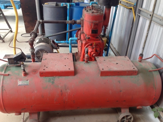 (ปิดการขาย) ปั๊มลม TANABE M-265B มอเตอร์ 15 แรง พร้อมถังลม 600 ลิตร ระบายความร้อนด้วยน้ำสำหรับงานหนักโดยตรง พร้อมใช้งาน (ปิดการขาย) ปั๊มลม TANABE M-265B มอเตอร์ 15 แรง พร้อมถังลม 600 ลิตร ระบายความร้อนด้วยน้ำสำหรับงานหนักโดยตรง พร้อมใช้งาน