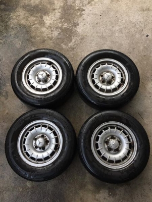 ขายแม็กเดิมขอบ14" Benz w123  จัดส่งฟรีทั่วประเทศ!!