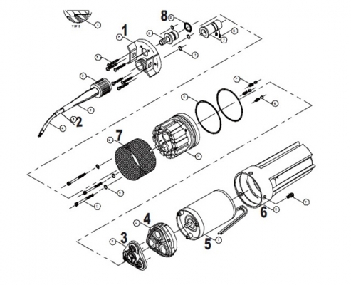 ขายปั้มสูบน้ำโซล่า Submersible