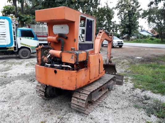 ขายด่วนรถแบคโฮเล็กสภาพพร้อมใช้งานเครืองปั้มดีตัวเดินดีเอวแน้นโช้เต็ม