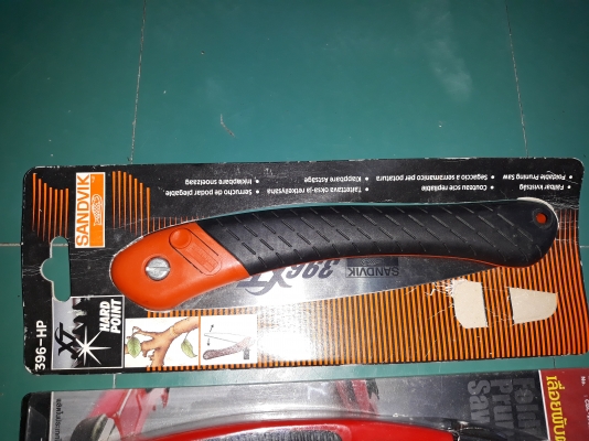 ขายเลื่อยพับแพ็กคู่ MADE IN SWEDEN. &amp; MADE IN TAIWAN.