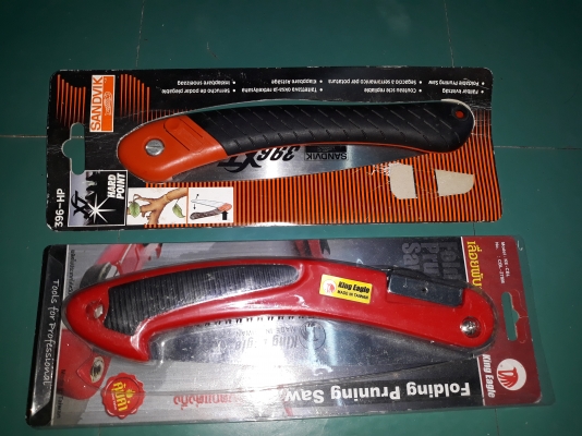 ขายเลื่อยพับแพ็กคู่ MADE IN SWEDEN. &amp; MADE IN TAIWAN.