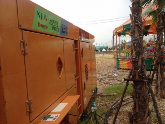 ขาย Denyo Power 220 Kva เดิมทุกชิ้นใช้งานปกติทุกระบบคับ
